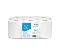 Colis de 6 bobines d'essuie-mains 2 plis pure ouate de cellulose L140m blanc pour Autocut
