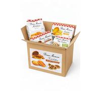 Colis Gourmand Bonne Maman - Assortiment Biscuits & Tartelettes - 4 Références - Idée Cadeau & Pause Café