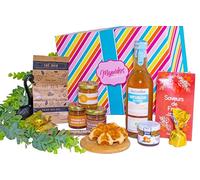 COLIS GOURMANDS Panier Garni " Maman Gourmande " Coffret Gourmand À Offrir Panier gourmand Idéal pour Cadeau Chandeleur Fête des Mères, Fête des Pères, Anniversaire, Noël, Retraite Panier Garni