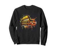Colisée dans Style Spray Paint: Street Art Romain Sweatshirt