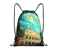 Colisée De La Rome Antique Sous Une Planète Extraterrestre Femme Homme Sacs De Sport Résistant Sacs De Gym Réglable Gym Sack Pour Gymnastique Natation Plage