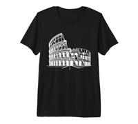 Colisée Ligne Art Amateur d'Histoire T-Shirt Haut de Gamme