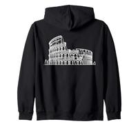 Colisée Linéaire Historien Sweat à Capuche