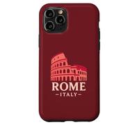 Colisée Rome Italie Architecture Histoire Vibes Minimaliste Coque pour iPhone 11 Pro