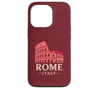 Colisée Rome Italie Architecture Histoire Vibes Minimaliste Coque pour iPhone 13 Pro