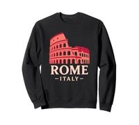 Colisée Rome Italie Architecture Histoire Vibes Minimaliste Sweatshirt
