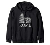 Colisée Rome Italie Monument Historique Voyage Ancien Sweat à Capuche