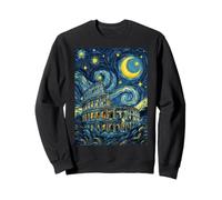 Colisée Rome Italie Nuit étoilée Art Histoire Cadeau Sweatshirt