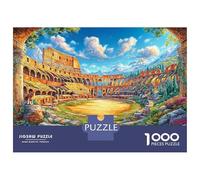Colisée (Rome) Puzzle 1000 Piece pour Adultes Et Adolescents Âgés De 14 Ans Et Plus, Jeu De Défi Intellectuel Puzzles 38x26cm/1000pcs