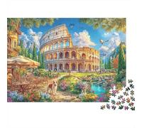 Colisée_ Rome Puzzle 1000 Pièces pour Adultes Et Adolescents De 14 Ans Et Plus, Jeu De Défi Intellectuel 38x26cm/1000pcs