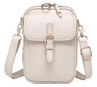 Collaboraten1 Crossbody Leather Bag, Collaborateam Urvashi Tojoyride Collaboration Shoulder Bags for Women Travel(White)