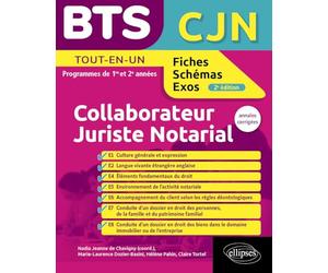 Collaborateur juriste notarial BTS CJN: Annales corrigées