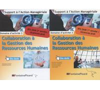 Collaboration À La Gestion Des Ressources Humaines Bts Sam 1re & 2e Années / Licences Pro - 2 Volumes