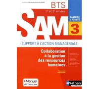 Collaboration À La Gestion Des Ressources Humaines Bts Sam 1re Et 2e Années - Domaine D'activité 3