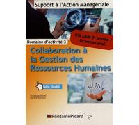 Collaboration à la gestion des ressources humaines BTS SAM 2e année / Licences pro: Domaine d'activité 3