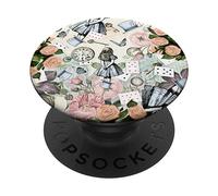 Collage Alice au pays des merveilles PopSockets PopGrip Adhésif