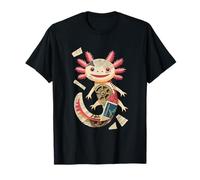 Collage Art De Journal Axolotl Salamandre Axolotls T-Shirt
