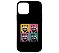 Collage Art Raton Laveur Panda des Ordures Coque pour iPhone 12 Mini
