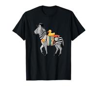 Collage Art Zèbre Zèbres T-Shirt