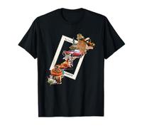 Collage culturel avec des trésors et des Traditions locales T-Shirt