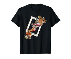 Collage culturel avec des trésors et des Traditions locales T-Shirt