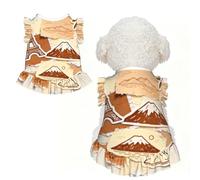 Collage d'autocollants de voyage S pour petits chiens - Tenue d'été mignonne pour chiot, vêtements doux et respirants pour chat