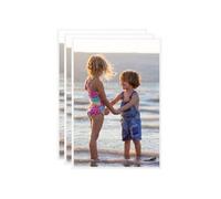 Collage de cadres photo 3 pcs au mur table Blanc 21x29,7 cm MDF