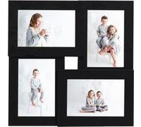 Collage de cadres photo pour photo de 4x (13x18 cm) Noir MDF