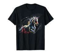Collage de chevaux pour homme femme garçon fille T-Shirt