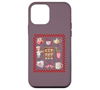 Collage de Cuisine Valentine Goose Bakery Cute Love Coque pour iPhone 12 Mini
