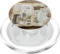 Collage de Journal de Ferme Vintage Art Rustique éphémère PopSockets PopGrip pour MagSafe