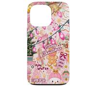 Collage de Noël Vintage Lumières de Noël pour Filles Coque pour iPhone 13 Pro