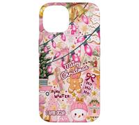 Collage de Noël Vintage Lumières de Noël pour Filles Coque pour iPhone 14