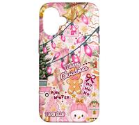Collage de Noël Vintage Lumières de Noël pour Filles Coque pour iPhone 16