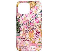 Collage de Noël Vintage Lumières de Noël pour Filles Coque pour iPhone 16 Pro Max