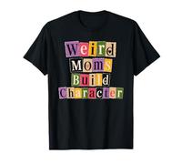 Collage de Notes de rançon Amusant pour des Mamans bizarres construisent Un Personnage T-Shirt
