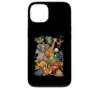 Collage de Personnages Ultimate Wild Animal Kingdom Coque pour iPhone 13