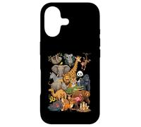 Collage de Personnages Ultimate Wild Animal Kingdom Coque pour iPhone 17