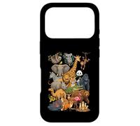 Collage de Personnages Ultimate Wild Animal Kingdom Coque pour iPhone 17 Pro