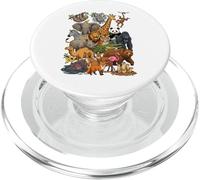 Collage de Personnages Ultimate Wild Animal Kingdom PopSockets PopGrip pour MagSafe