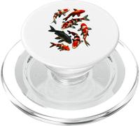 Collage de Poissons Japonais Koi en Ultra réalisme PopSockets PopGrip pour MagSafe