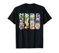 Collage de scènes d'aquarelle de Voyage Mississippi T-Shirt