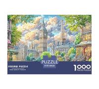 Collage des Villes du Monde Puzzle Adulte 1000 Pièces L'Excellence dans Les Défis De Puzzle - pour Une Large Audience : Homme, Femme, Adulte, Enfant Dès 14 Ans 38x26cm/1000pcs