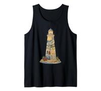 Collage d'été du Phare côtier méditerranéen Débardeur