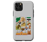 Collage du Patrimoine syrien - Culture Vintage du Moyen-Orient Coque pour iPhone 11 Pro