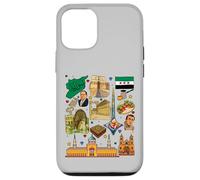 Collage du Patrimoine syrien - Culture Vintage du Moyen-Orient Coque pour iPhone 12/12 Pro
