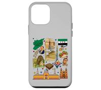 Collage du Patrimoine syrien - Culture Vintage du Moyen-Orient Coque pour iPhone 12 Mini