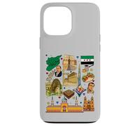 Collage du Patrimoine syrien - Culture Vintage du Moyen-Orient Coque pour iPhone 13 Pro Max