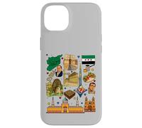 Collage du Patrimoine syrien - Culture Vintage du Moyen-Orient Coque pour iPhone 14 Plus