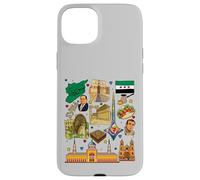 Collage du Patrimoine syrien - Culture Vintage du Moyen-Orient Coque pour iPhone 15 Plus